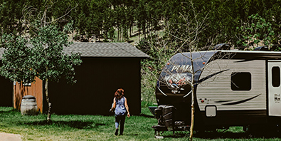 Campground near Mount Rushmore